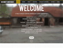Tablet Screenshot of bierhauswest.net